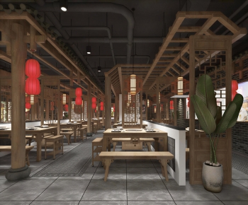 New Chinese Style Hot Pot Restaurant-ID:258522035