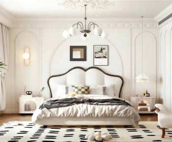 French Style Bedroom-ID:260991106