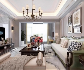 American Style A Living Room-ID:267129901