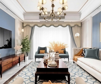 American Style A Living Room-ID:155273914