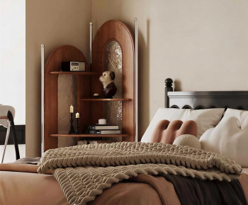 Modern Double Bed-ID:914797075