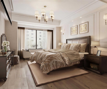 American Style Bedroom-ID:429228075