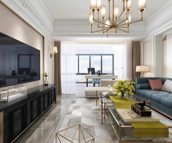 Modern A Living Room-ID:109997033