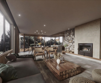 Modern A Living Room-ID:332956082
