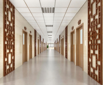 New Chinese Style Office Aisle-ID:789730073