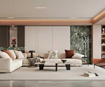 Modern A Living Room-ID:596919156