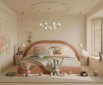 French Style Girl's Room Daughter's Room-ID:164279913