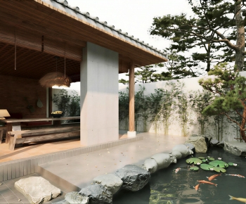 New Chinese Style Courtyard/landscape-ID:120188001