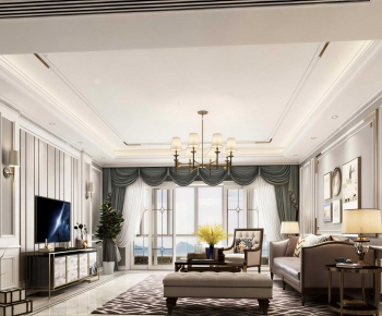 American Style A Living Room-ID:965868001