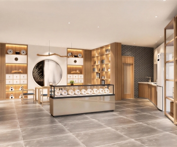 New Chinese Style Tea Shop-ID:351371054