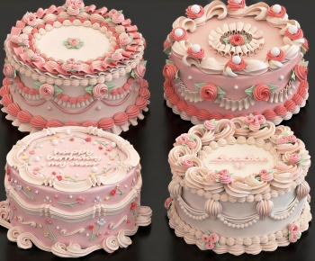Retro Style Bread Cake-ID:271321066