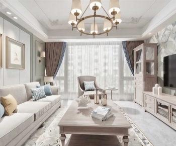 American Style A Living Room-ID:605787993