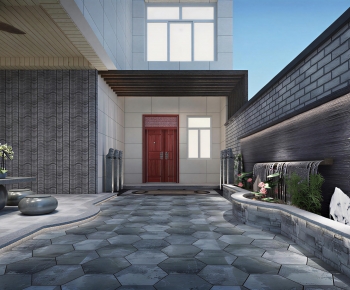 New Chinese Style Courtyard/landscape-ID:149781943