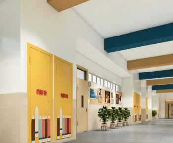 Modern Children's Kindergarten-ID:504893068