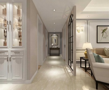American Style Hallway-ID:187771084