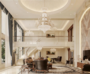 European Style A Living Room-ID:110519894