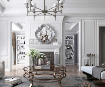 American Style A Living Room-ID:895591973