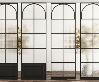 French Style Glass Screen Partition-ID:946590952
