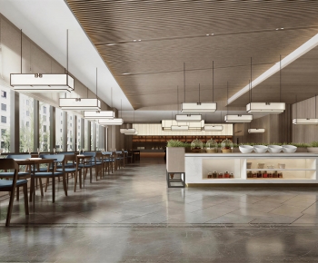 New Chinese Style Cafeteria-ID:695698029