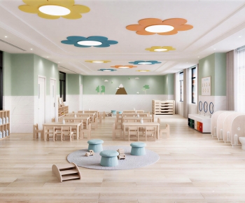 Modern Kindergarten Classrooms-ID:320427895