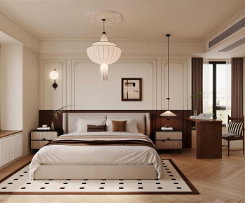 French Style Bedroom-ID:384299048
