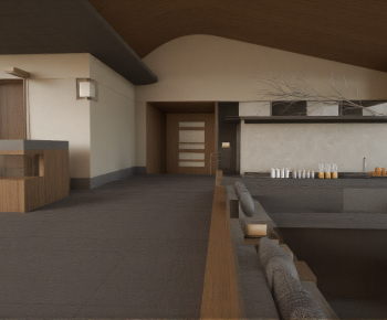 Modern Office Reception Desk-ID:187839034