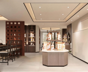 New Chinese Style Exhibition Hall-ID:418731937