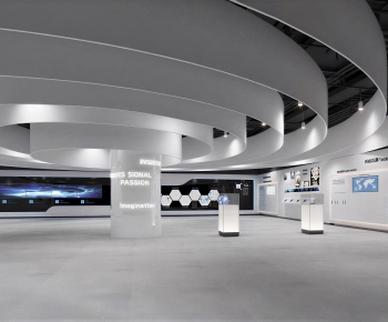 Modern Exhibition Hall-ID:874924906