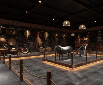 New Chinese Style Exhibition Hall-ID:200567019