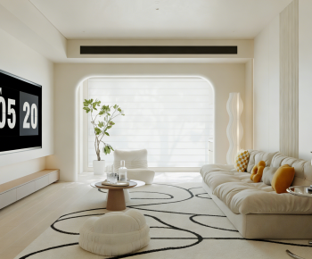 Modern A Living Room-ID:555370098