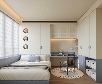 Modern Boy's Room And Son's Room-ID:154009108