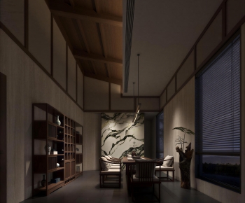 New Chinese Style Study Space-ID:985873943