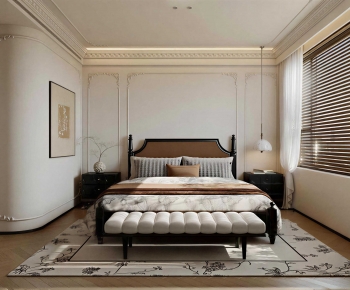 French Style Bedroom-ID:170850993