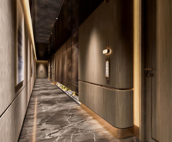 New Chinese Style Corridor-ID:936642896