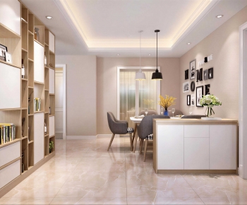 Nordic Style Dining Room-ID:449842931