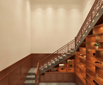 New Chinese Style Stairwell-ID:202439075
