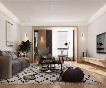 Modern A Living Room-ID:531610012