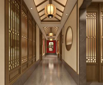 New Chinese Style Corridor-ID:100760523