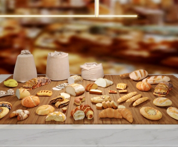 Modern Bread Cake-ID:610342981
