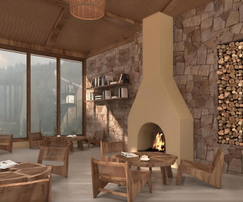 Wabi-sabi Style Residential Hostel-ID:740804917