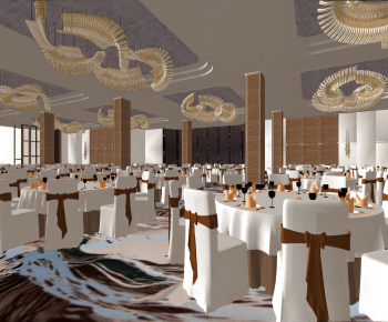 Modern Banquet Hall-ID:292980917