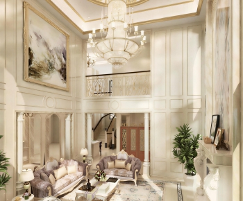 European Style A Living Room-ID:295217996