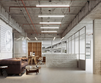 Industrial Style Office Rest Area-ID:568562033