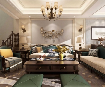 American Style A Living Room-ID:153439042