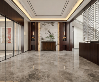 New Chinese Style Hallway-ID:269944919