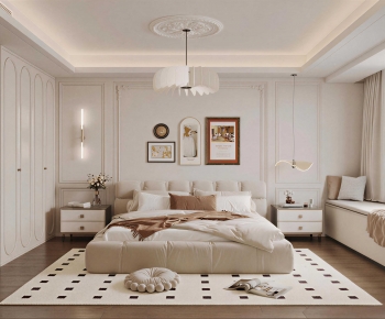 French Style Bedroom-ID:216718917
