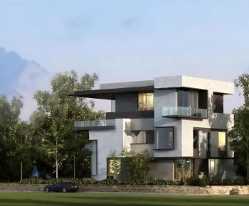 Modern Detached Villa-ID:529258015