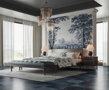 American Style Bedroom-ID:211651098