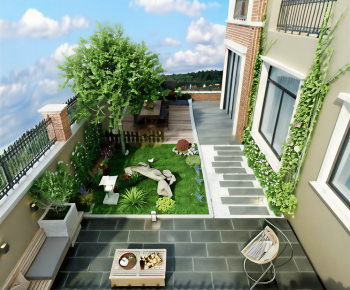 Modern Terrace-ID:327629096