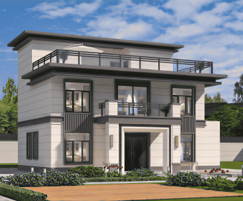 New Chinese Style Detached Villa-ID:944154024
